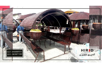 آلاچیق حصیری کد P-05